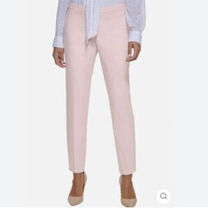 Brand New Women's Calvin Klein Suit Pale Pink Trousers Dress Pants